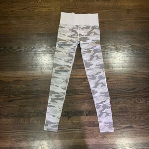 Gray Camo Leggings